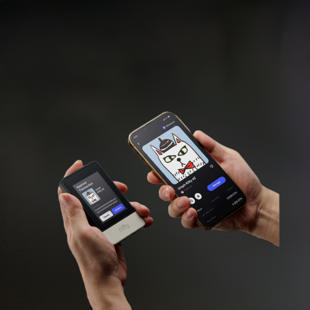 SecuX Nifty (NFT hardware wallet)