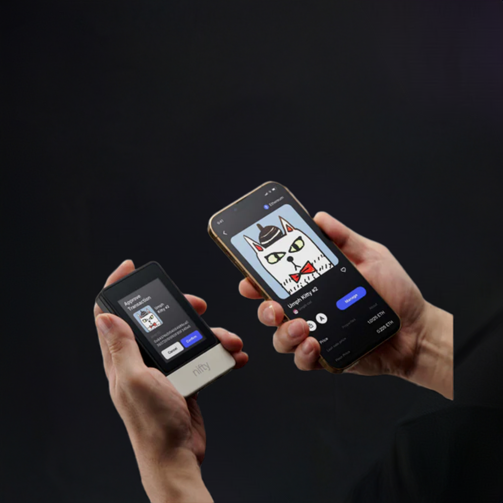 SecuX Nifty (NFT hardware wallet) 